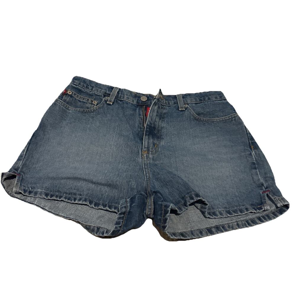 VTG Women’s Size 8 Ralph Lauren 90s Polo Blue Denim Jean Shorts NWOT